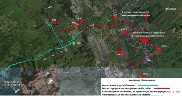 Изображение объекта Расширение системы хозбытовой канализации в г. Киселевске. 4-й канализационный бассейн